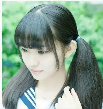 齐刘海怎么扎马尾好看:清新灵秀的马尾更显青春靓丽