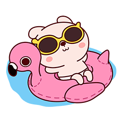 冷兔宝宝夏日篇微信表情