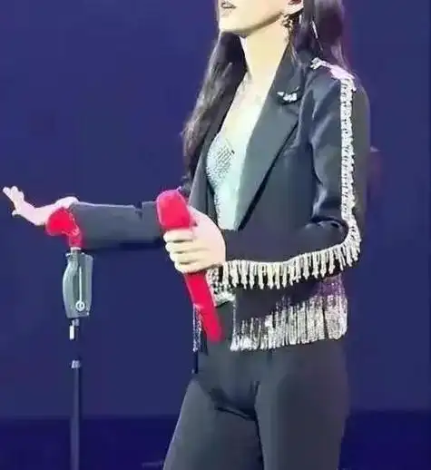 于文文演唱会紧身裤造型引发热议身材曼妙展现引来不必要的质疑
