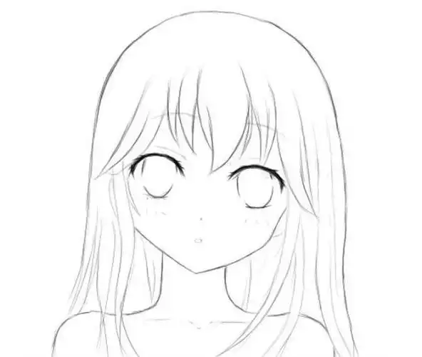 动漫简笔画简单 动漫简笔画简单又漂亮