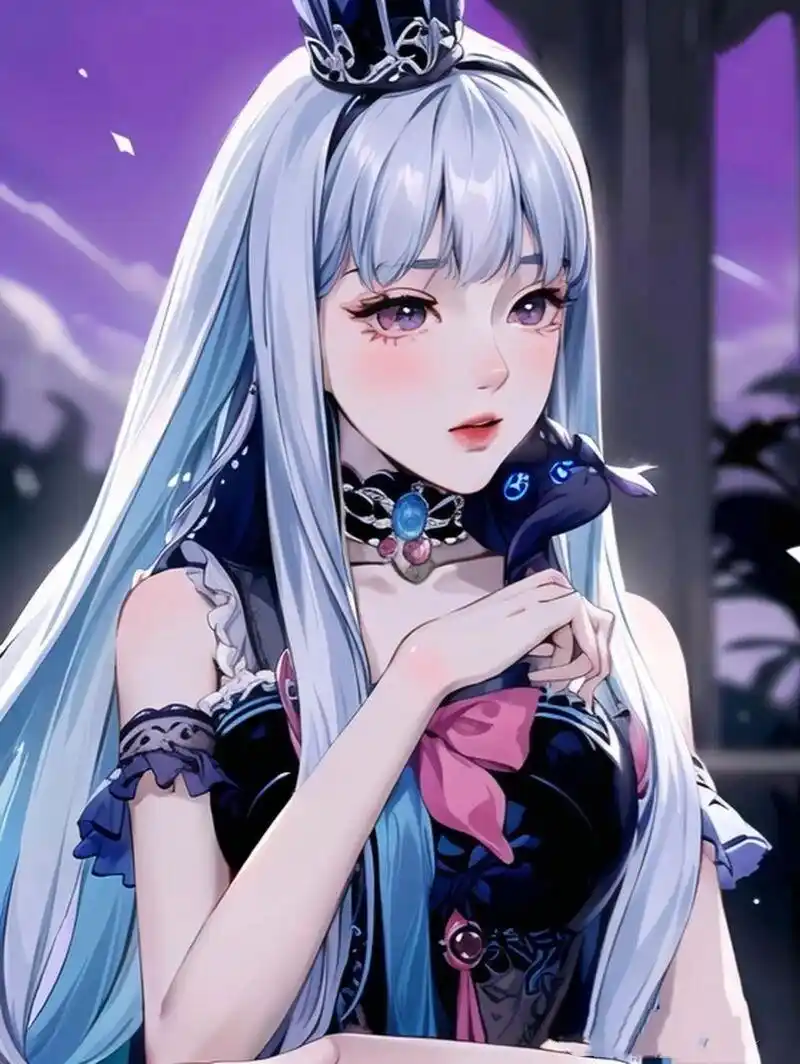 白光莹ai动漫图片头像 9815水印  动漫图片头像  美图秀秀