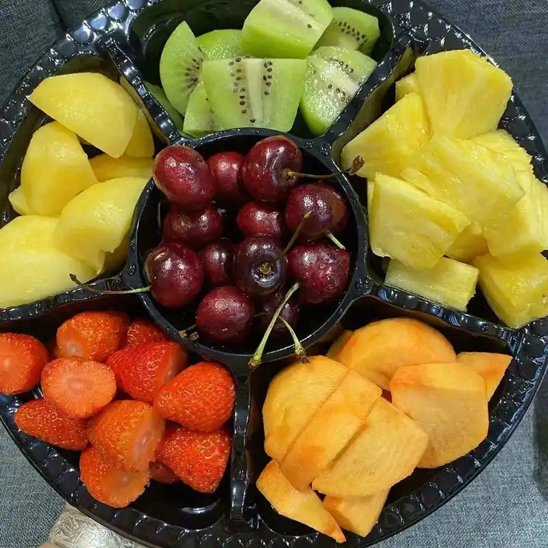 果切#鲜果切 #水果拼盘 #水果拼盘的花式做法   - 抖音