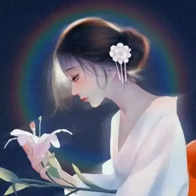 女生抖音卡通头像手绘超火图片