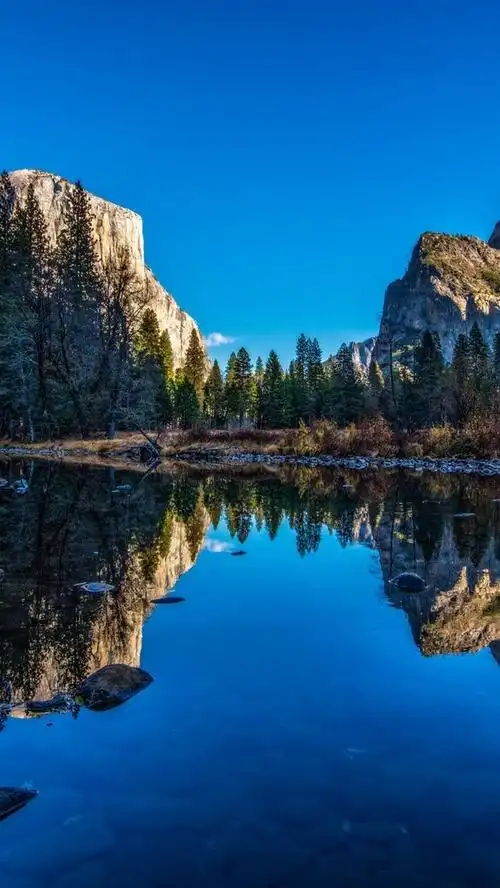 壁纸 河,清澈的水,山,树木,反射 1920x1200 hd 高清壁纸, 图片, 照片