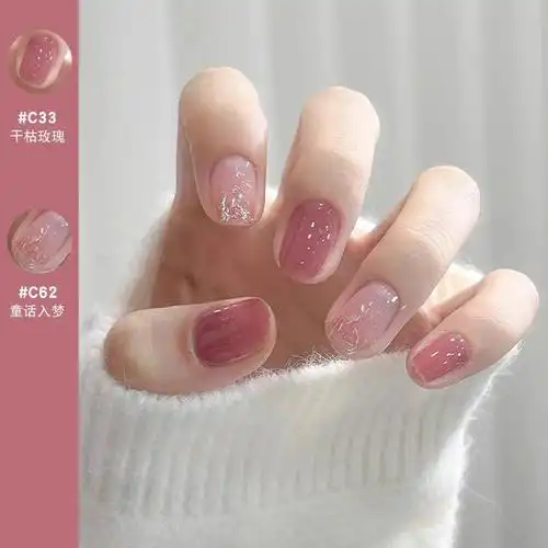 温柔又显白的指甲油颜色