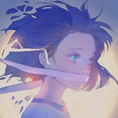 头像氛围感高级感动漫女生清新意境图片_女生动漫头像_头像屋