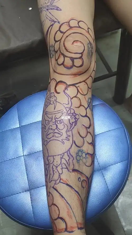 手绘老传统花腿未完