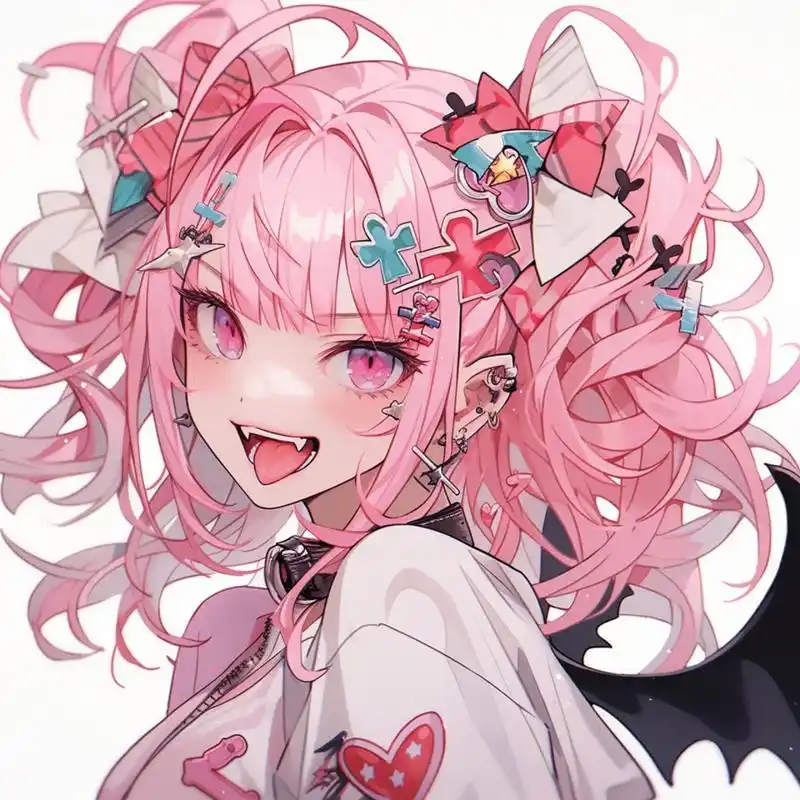 万圣节头像分享|粉毛小魅魔 4l自取噢!礼貌拿图