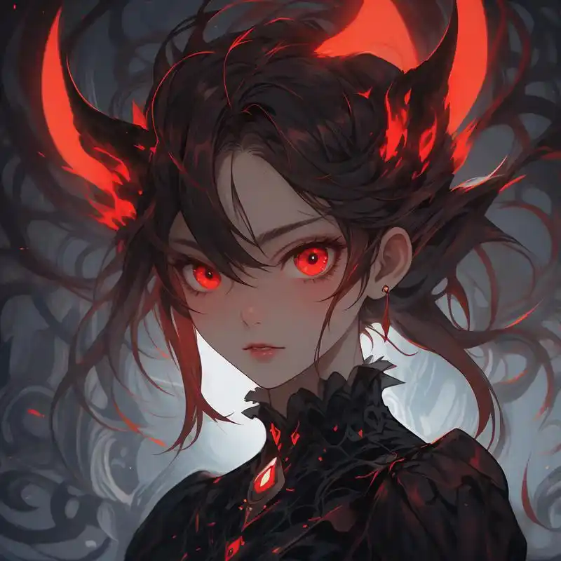 恶魔头像女生94冷酷冷血风范 这组恶魔头像女生,真的诠释了冷酷冷血