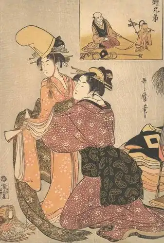 喜多川歌麿浮世绘图集