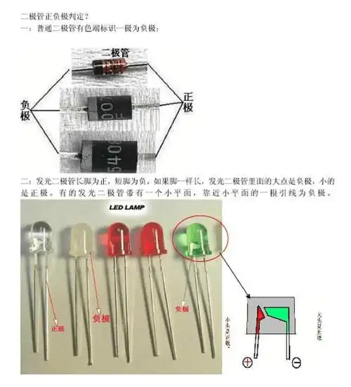 二极管正负极判定