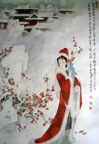 一赏红学泰斗,绘画大师冯其庸先生笔下唯美的红楼梦众金钗