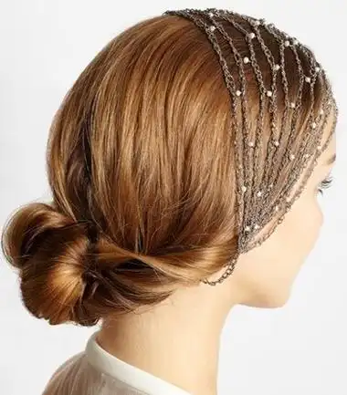 法国贵妇盘发不要太高雅,尤其喜欢第四款