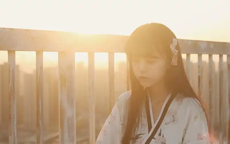 古风美女唯美日落美图集电脑壁纸