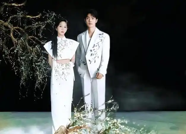 杨紫新剧书君年与肖战携手两人真甜