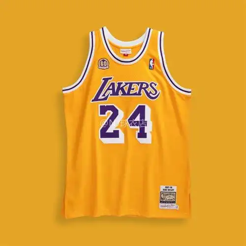 au球衣 科比8号mpls湖人队24号 mitchell&ness 全明星赛 球员版 - 痕