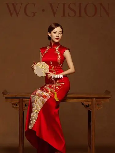 迷人的中式旗袍婚纱照,尽显极致优雅