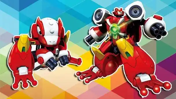 快乐酷宝之雷蛙酷宝 变形机甲 猩猩酷宝 变形金刚 鳕鱼乐园