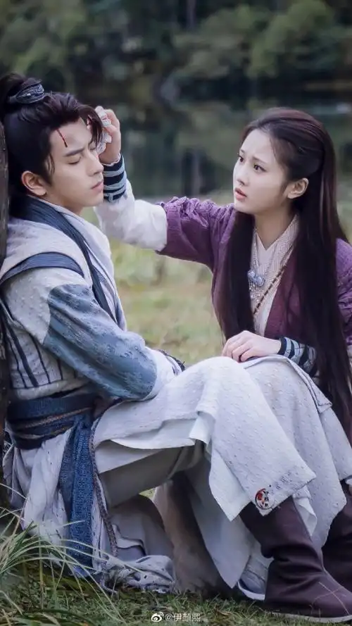 明星  古装电视剧  情侣