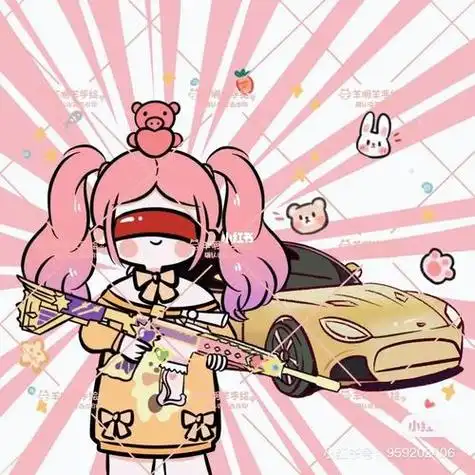 卡通吃鸡皮肤头像可爱高清 卡通头像图片大全 -【爱个性】