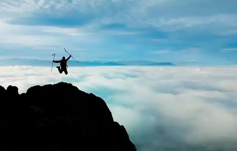 成功巅峰图片-成功巅峰素材-成功巅峰插画-摄图新视界