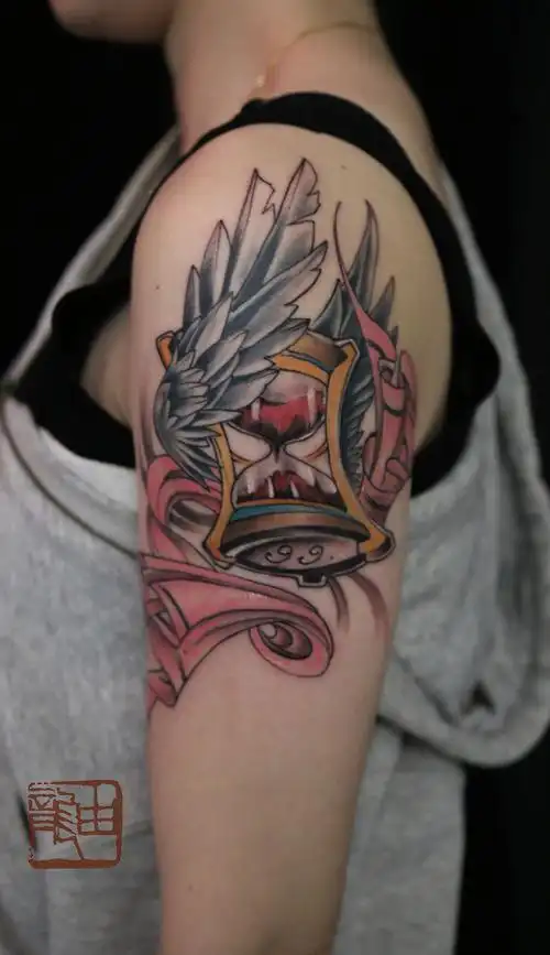 原创作品纯艺术绘画大臂纹身上海纹身纹身包手臂纹身纹身店关于设计师