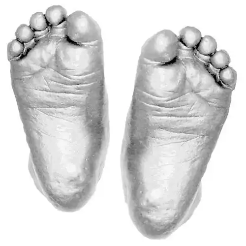 100g molding powder plaster baby handprint footpr