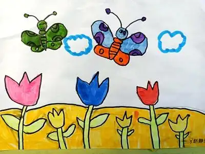 桓仁县实验幼儿园 赵婧雅 大班绘画作品