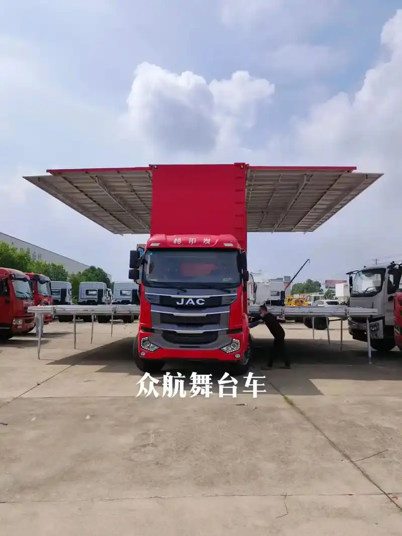 9.6米舞台车#流动舞台车 #老百姓舞台 #舞台演艺 #专业 - 抖音