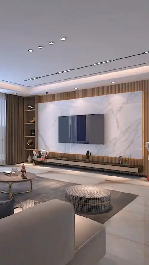 悬空背景墙_背景墙_装修_家居家装_装修