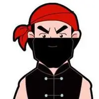 蒙面帅气的男生漫画头像【点击鼠标右键下载】