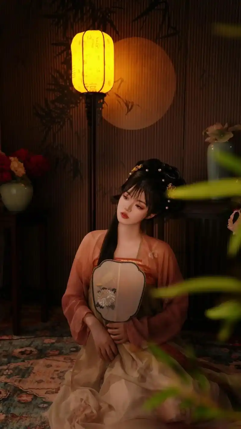 照片没有视频动起来好看的感觉.#汉服 #东方美学 #国风古韵 - 抖音