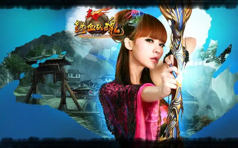 赤壁游戏(柳岩) 代言海报