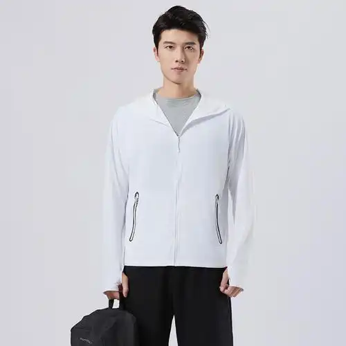 冰感皮肤衣薄外套男士冰丝防晒衣冰爽防晒服夏季户外透气情侣同款