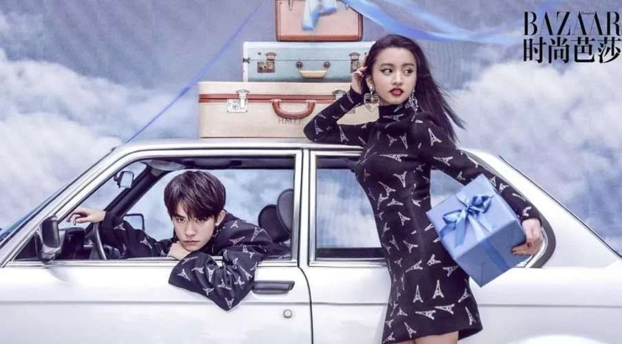 易烊千玺携手木村拓哉女儿木村光希出镜献上一组硬照大片