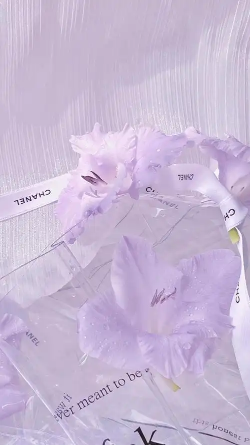 紫色系唯美背景图