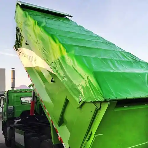 腾源汽配渣土车自动推拉篷布ty010