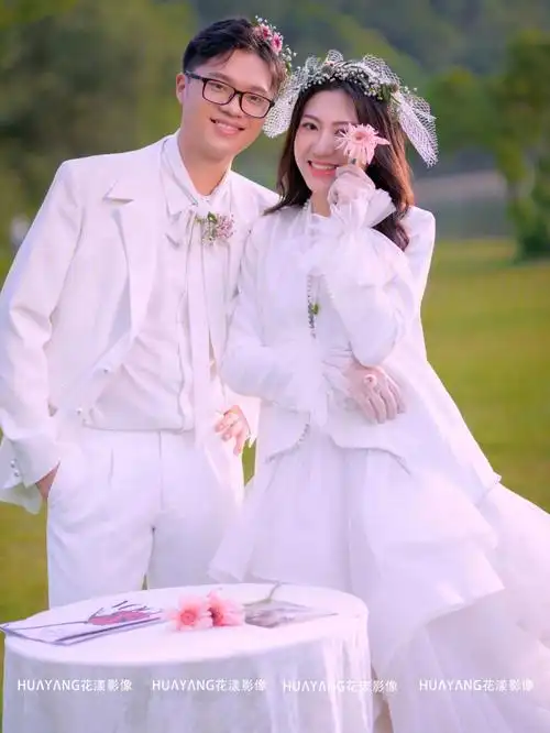 森系小清新婚纱照100真实客片