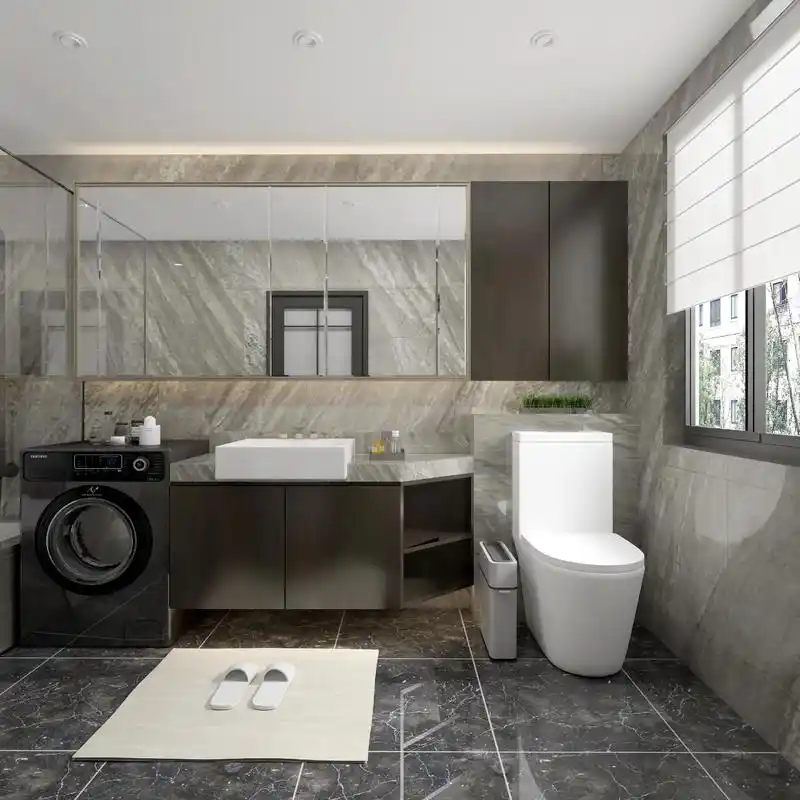 现代高级感浴室