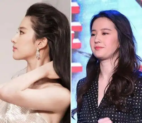 对比刘亦菲当年的美照和现在的照片,很多粉丝觉得脸还是美的,就是多了