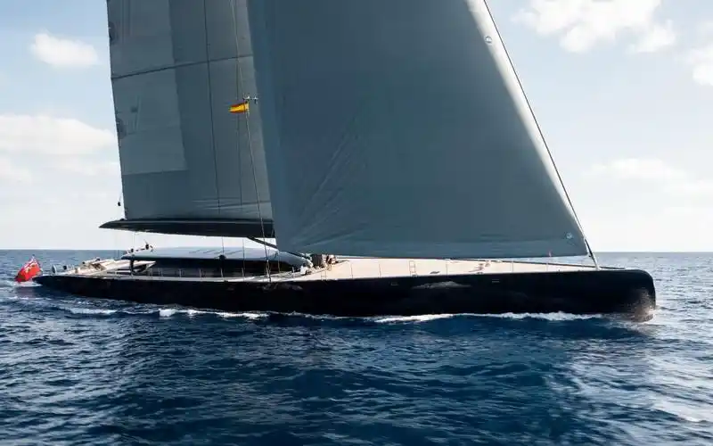 5000万美元的超级帆船,荷兰royal huisman190ft(58米)ngoni号
