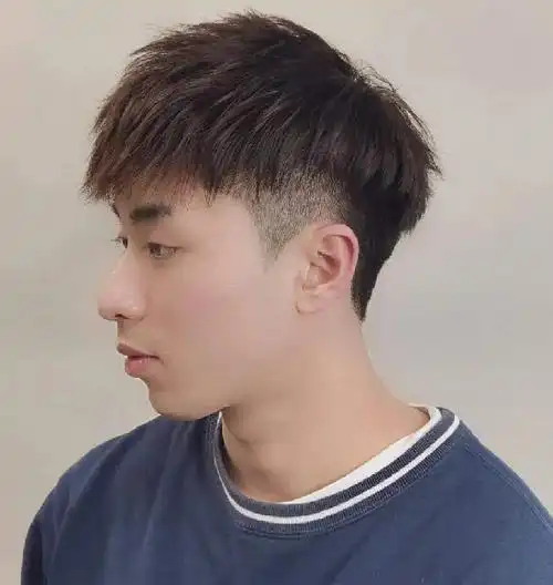 帅气钢夹烫发型 时尚男生烫发_男生烫发 - 美发站