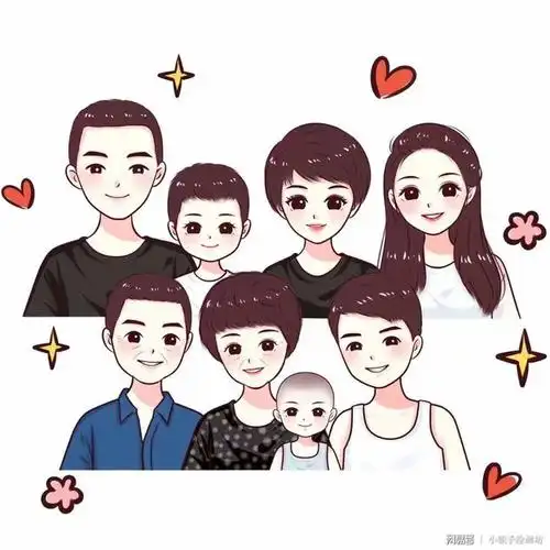 中秋特辑一家人专属手绘微信头像合集你不容错过