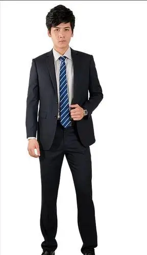 男高端修身西服