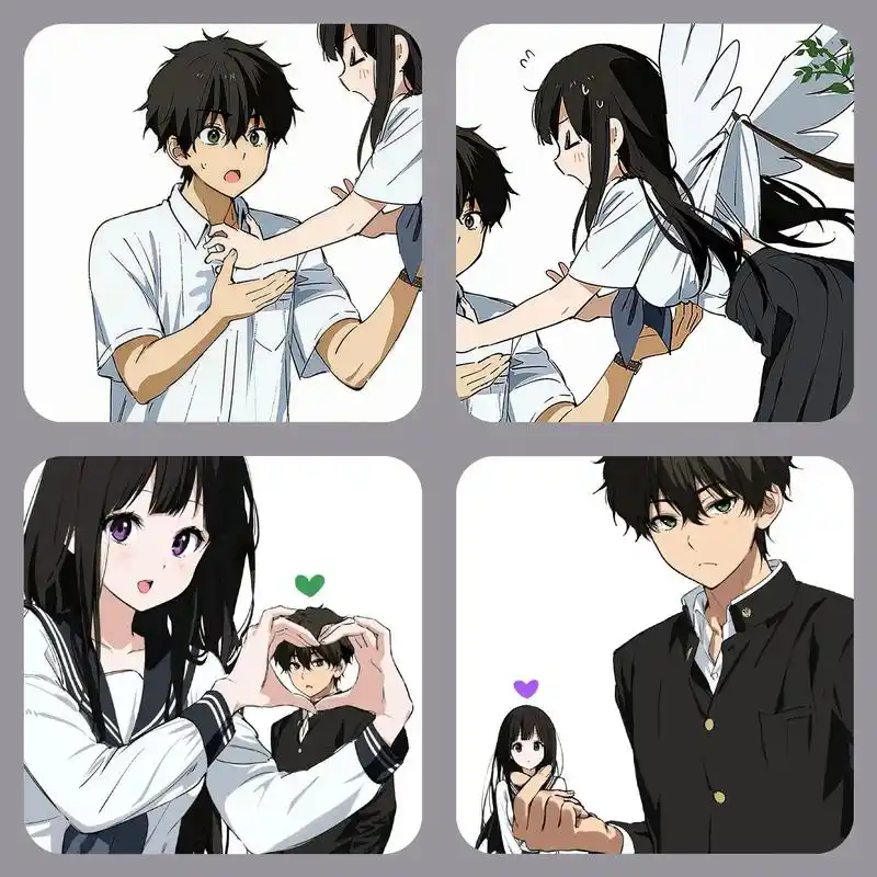 冰菓情头#动漫情头 #千反田爱瑠 #优质头像 #折木奉太郎 - 抖音