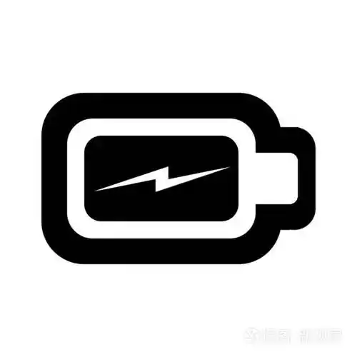 电池充电指示器简单矢量图