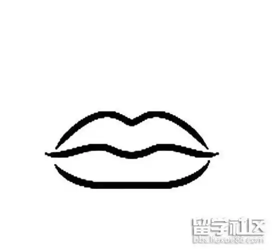 嘴巴的简笔画 画嘴巴教程简单好看