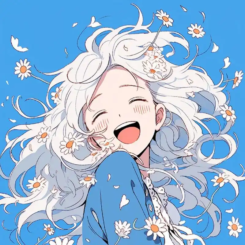 让你忍不住开怀一笑的蓝色系头像,治愈感满满哦~ [鲜花]   #二次元