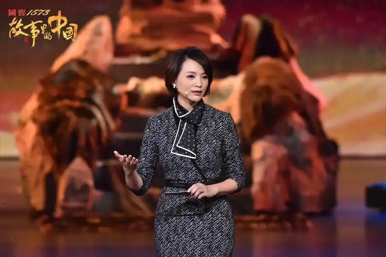 图:主持人董卿在节目中分享感悟