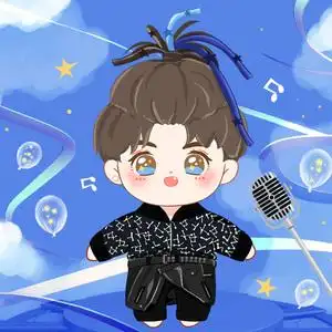 王俊凯星空脏辫同款朋克皮裙娃娃衣小螃蟹应援饭圈原创小炸蟹玩偶